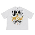 “Above & Beyond” Boxy Crop Tee