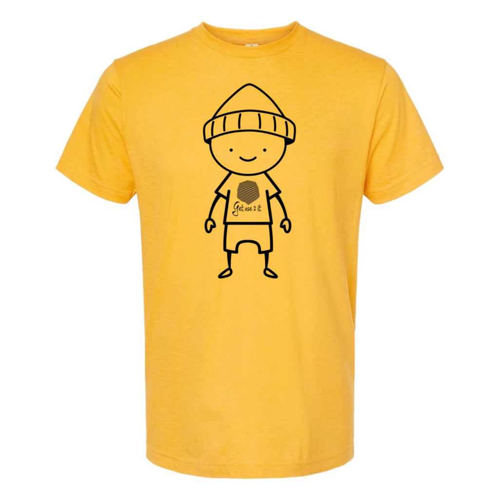 Get Use 2 It (Kool Kid) T-shirt Yellow