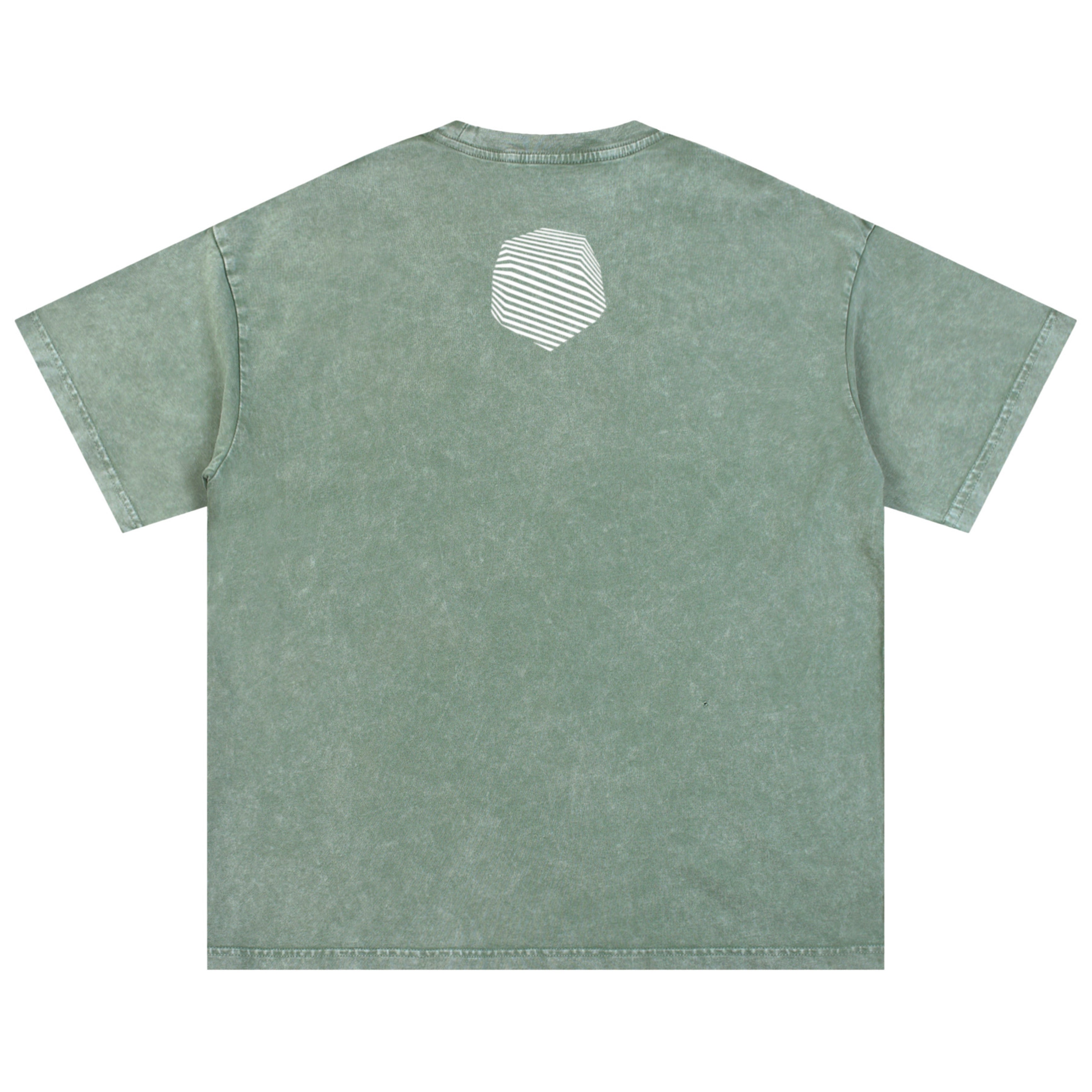 Get Use 2 It Snow Washed Oversized Identity T-shirt Green