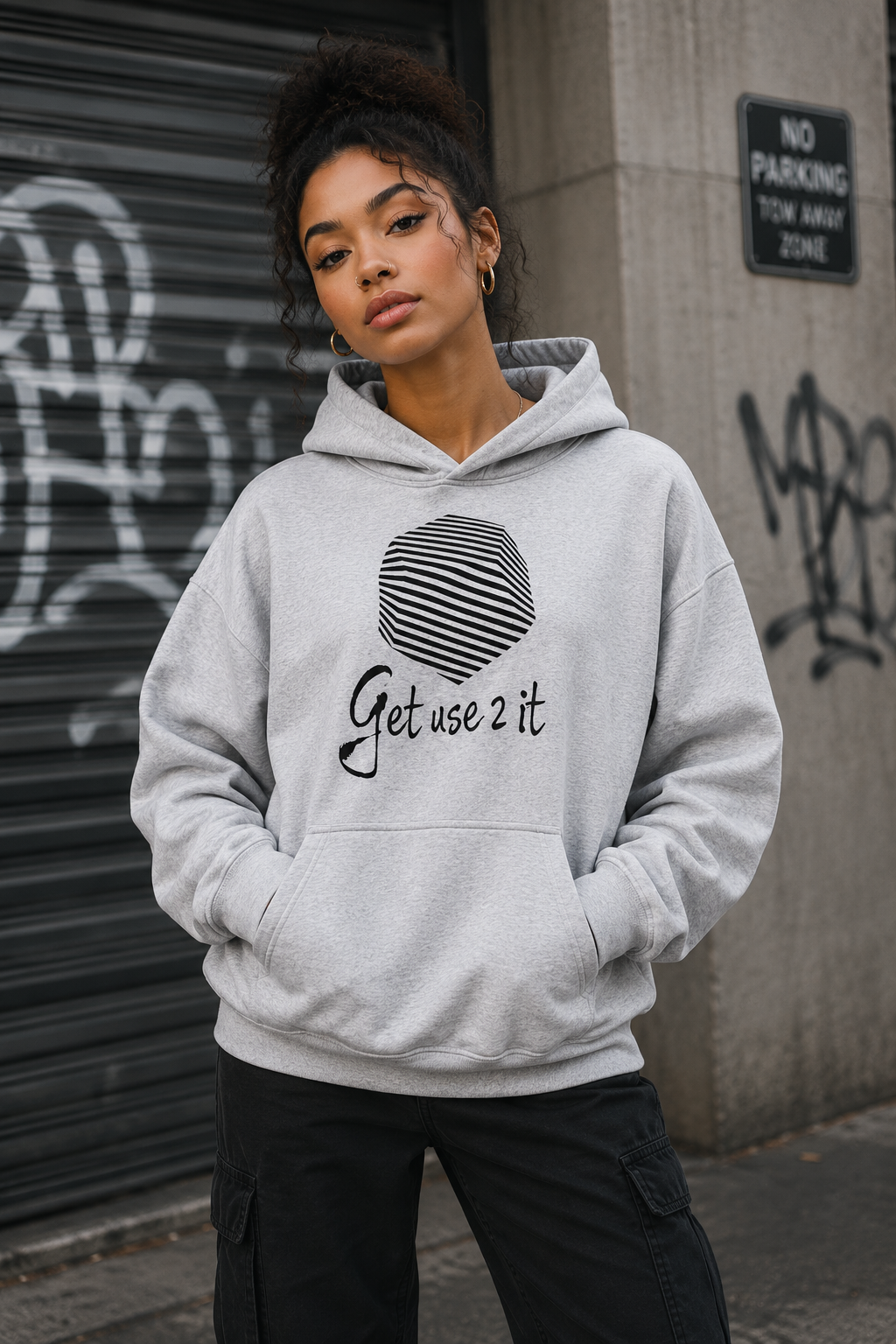 Get Use 2 It Logo Hoodie (Grey)