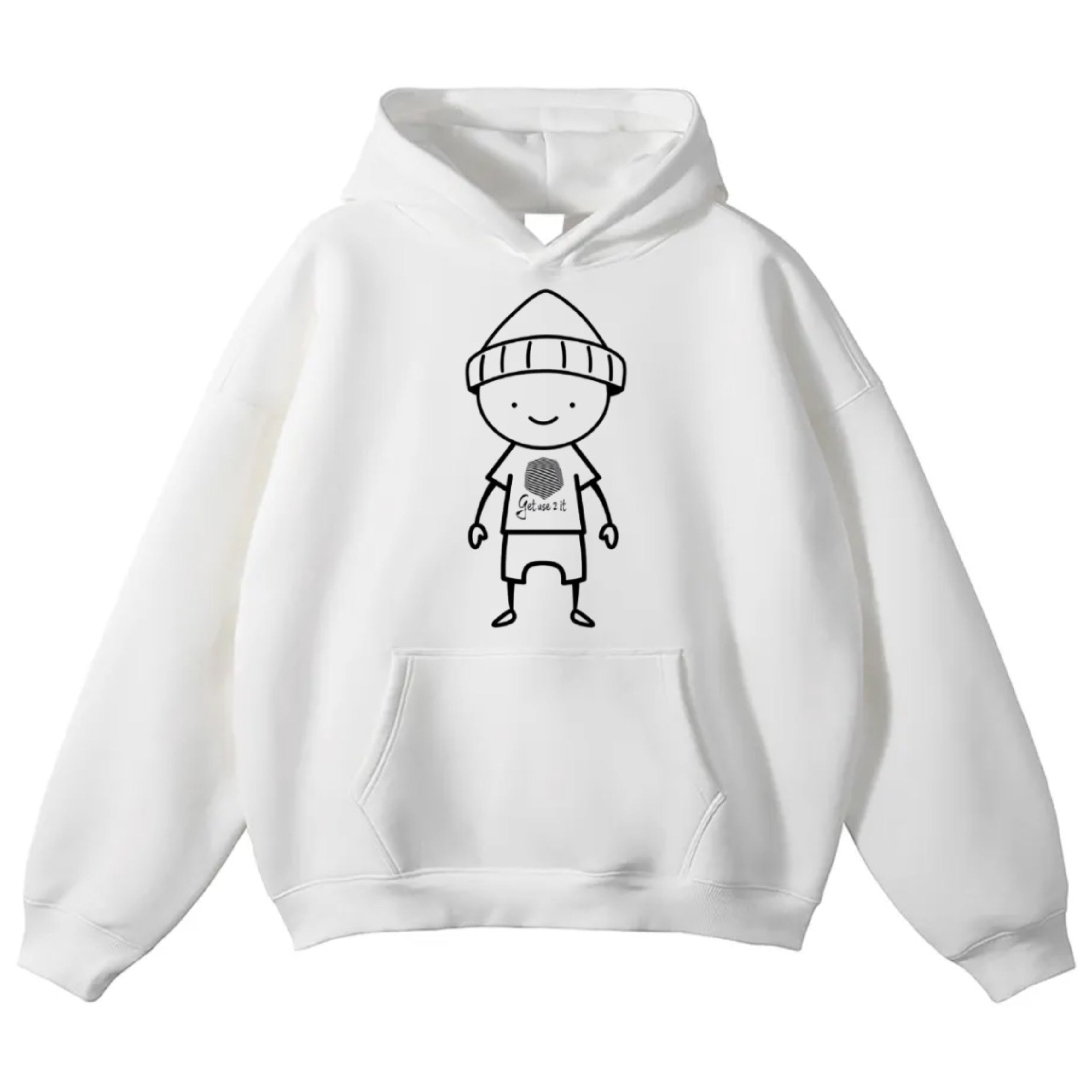 Get Use 2 It (Kool Kid) Hoodie White