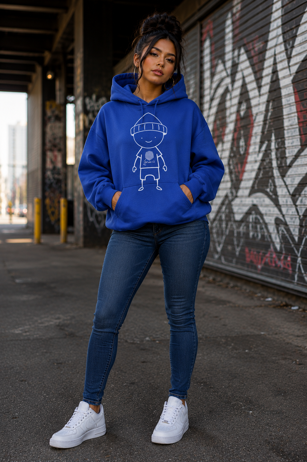 Get Use 2 It (Kool Kid) Hoodie Blue