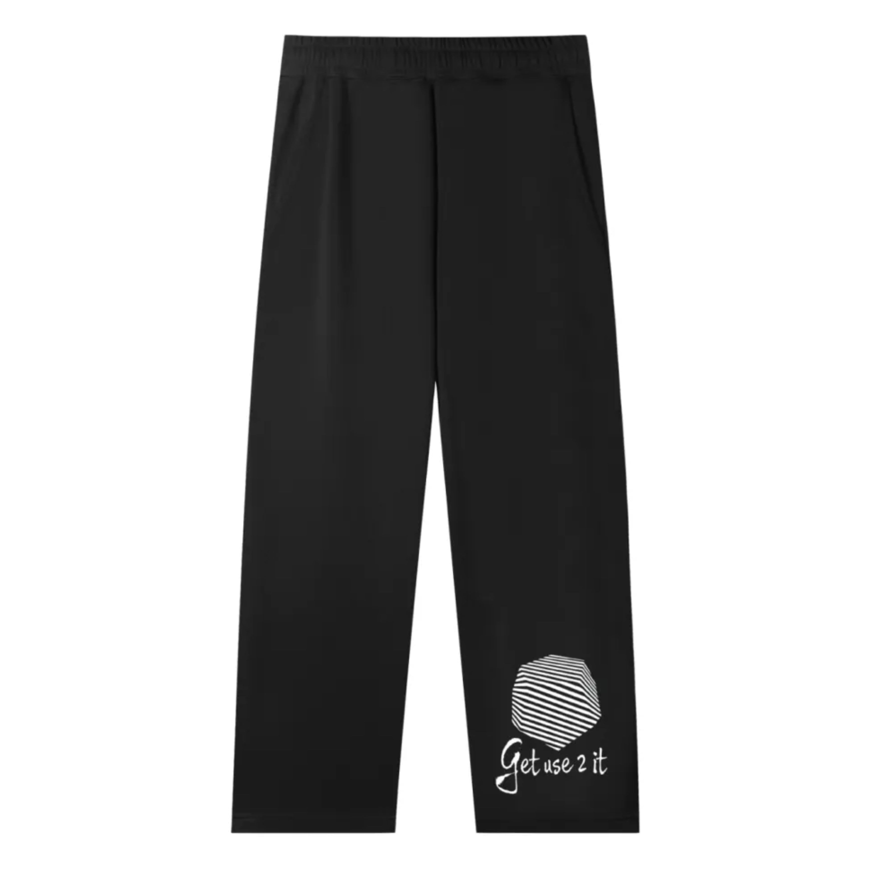 Get Use 2 It  Logo Straight-Leg Sweatpants