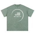 Get Use 2 It Snow Washed Oversized Identity T-shirt Green