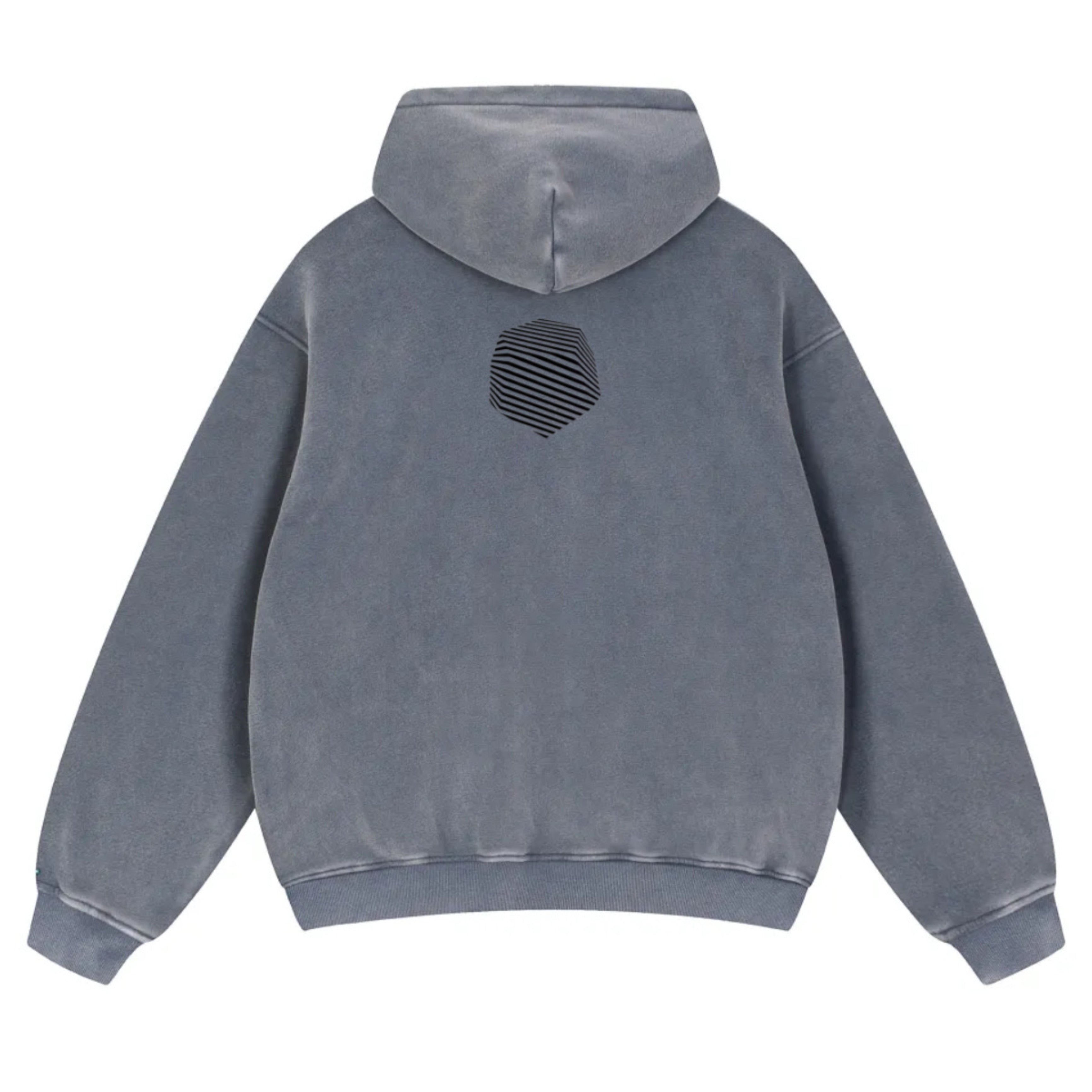 Get Use 2 It Oversize Vintage Identity Hoodie Grey