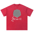 Get Use 2 It Snow Washed Oversized T-shirt Red