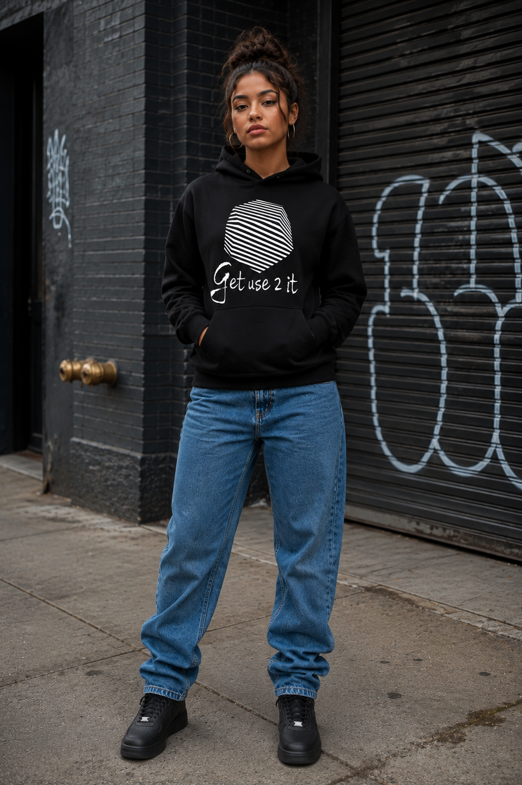 Get Use 2 It Logo Hoodie (Black)