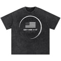 Get Use 2 It Snow Washed Oversized Identity T-shirt Black