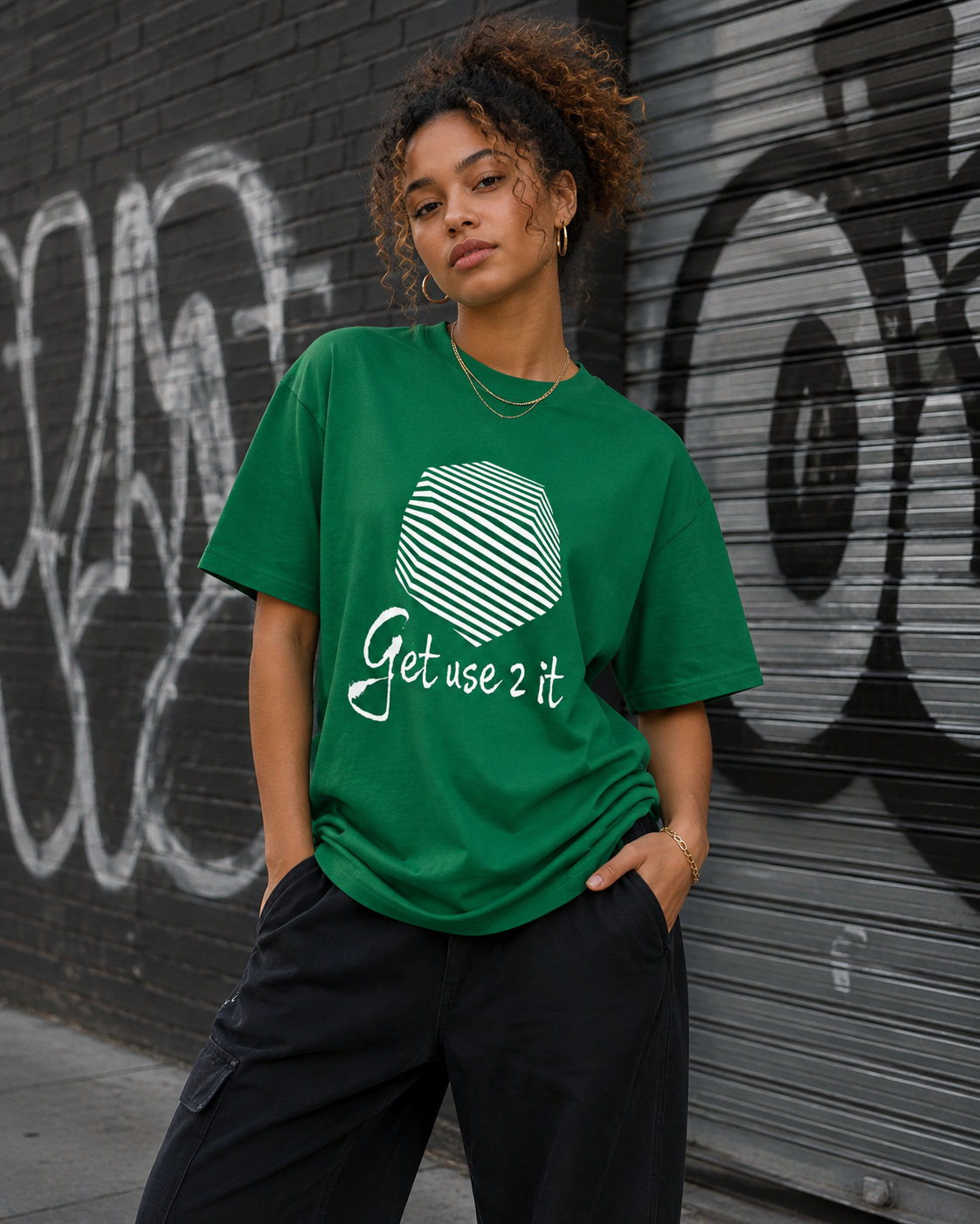 Get Use 2 It Logo T-shirt (Green)