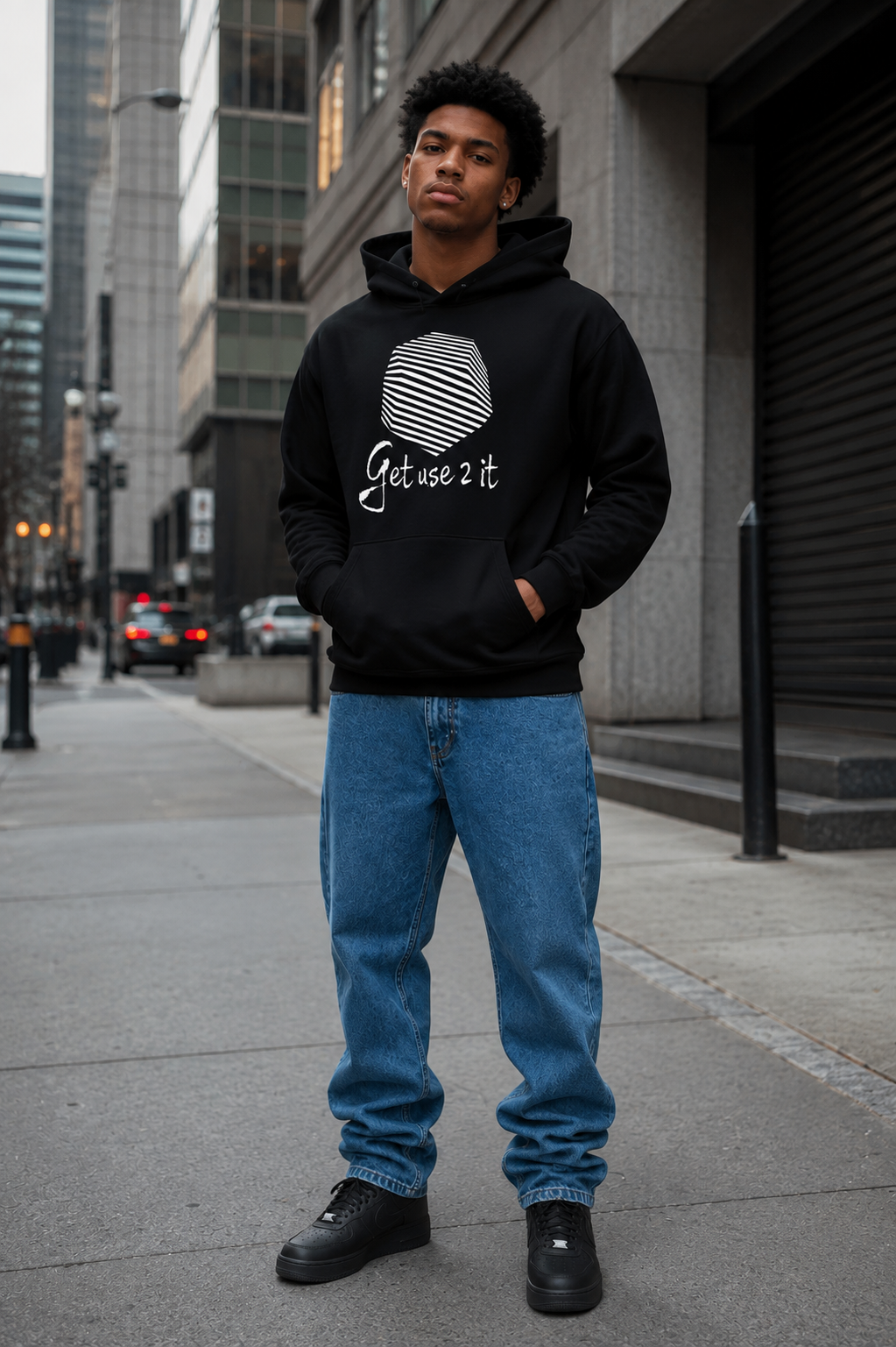 Get Use 2 It Logo Hoodie (Black)