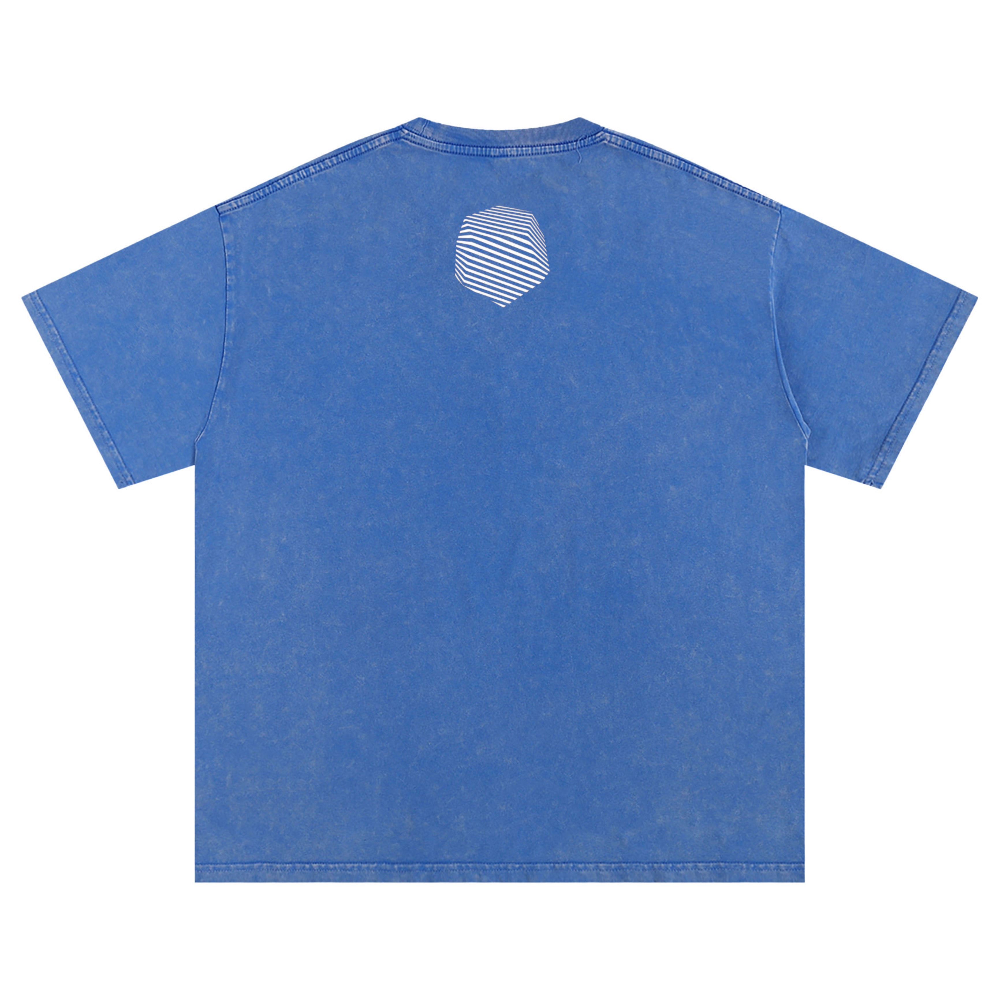 Get Use 2 It Snow Washed Oversized Identity T-shirt Blue