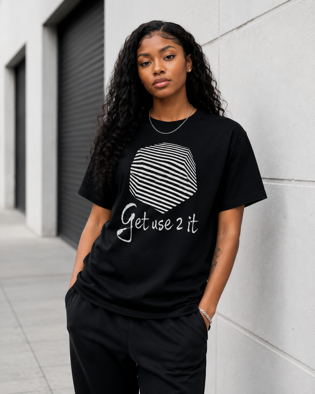 Get Use 2 It Logo T-shirt (Black)