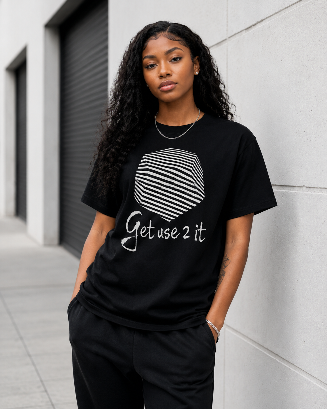 Get Use 2 It Logo T-shirt (Black)