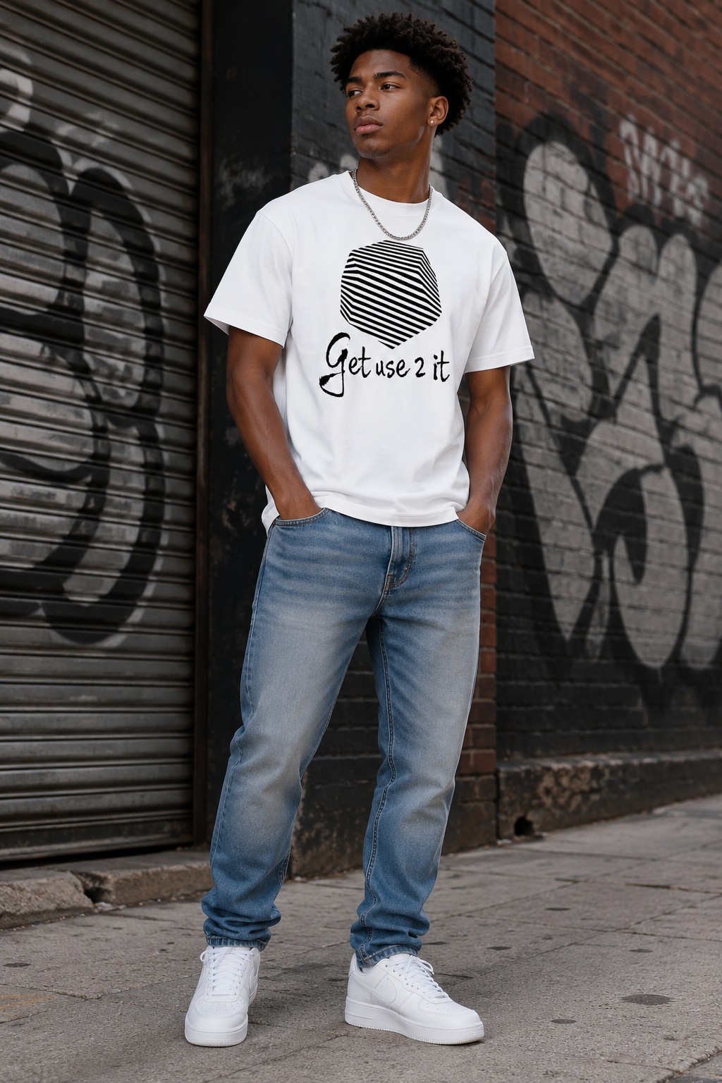 Get Use 2 It Logo T-shirt (Red/White)