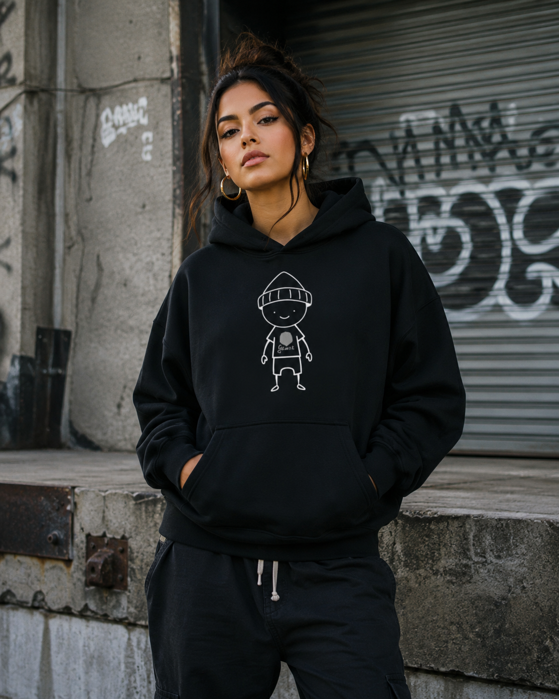 Get Use 2 It (Kool Kid) Hoodie Black