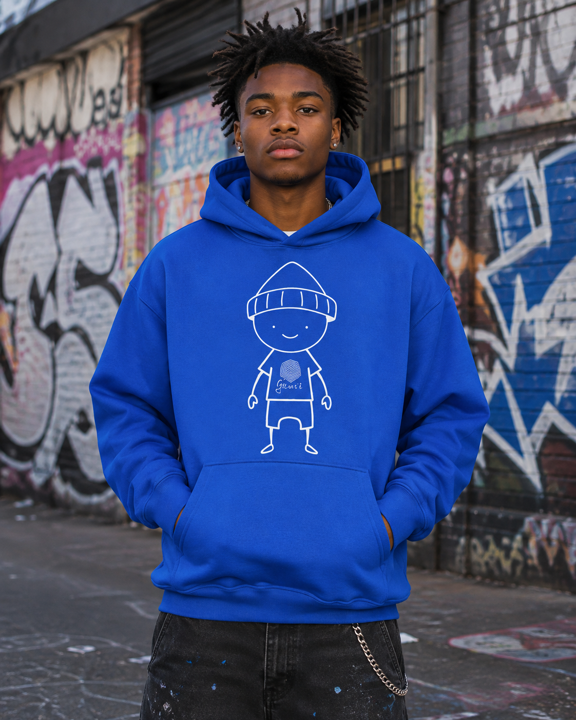 Get Use 2 It (Kool Kid) Hoodie Blue