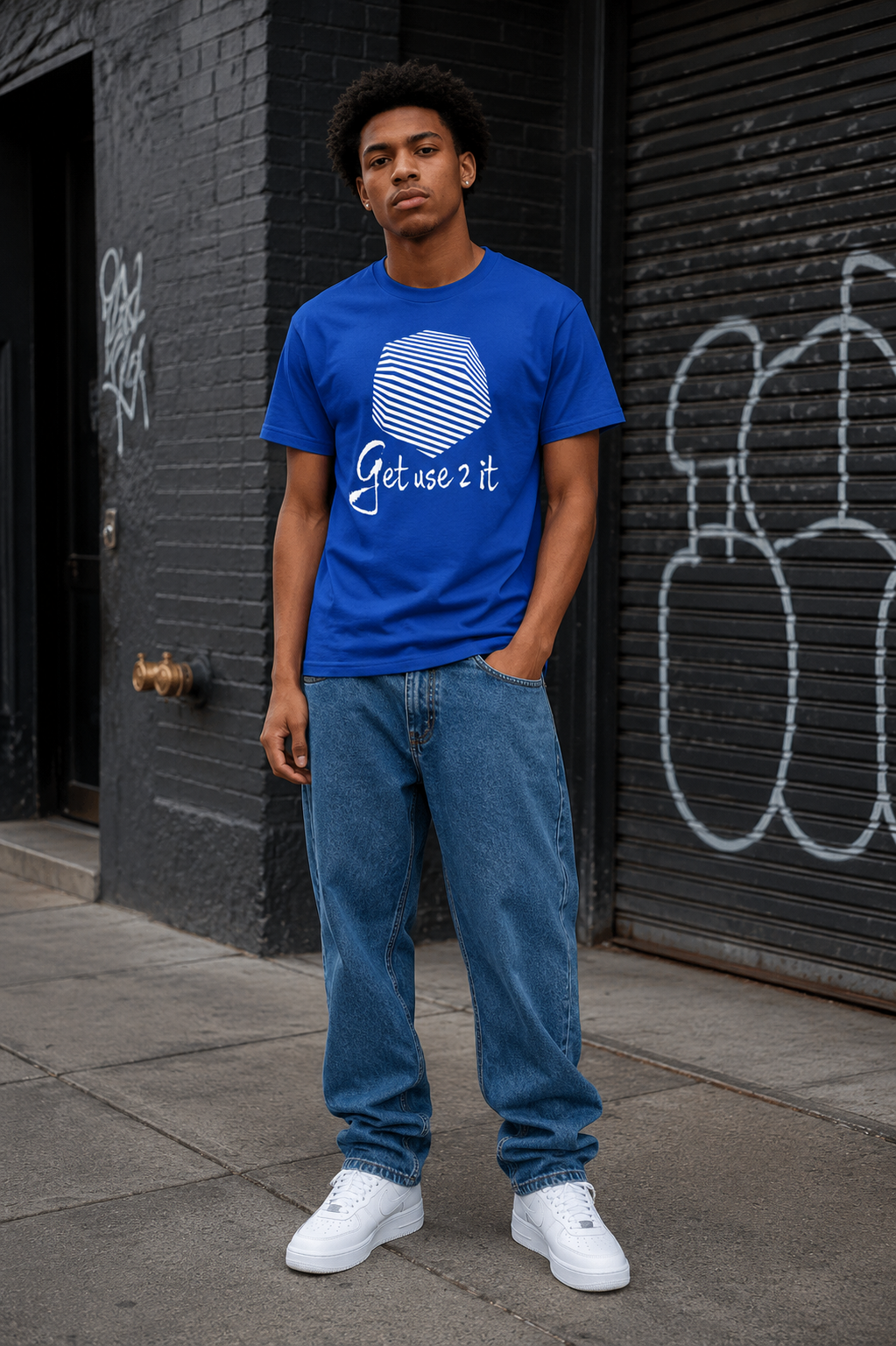 Get Use 2 It Logo T-shirt (Blue)