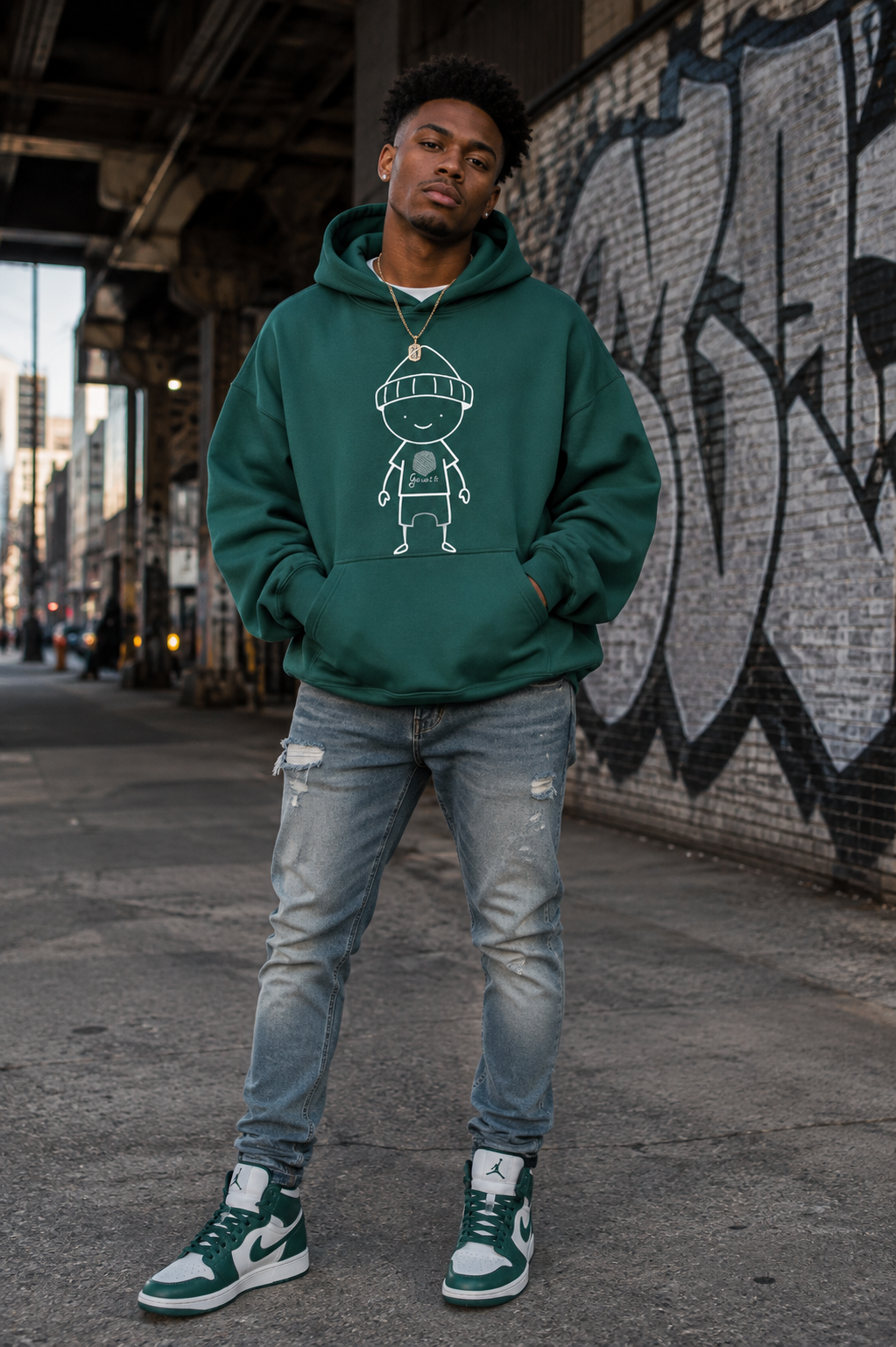 Get Use 2 It (Kool Kid) Hoodie Green