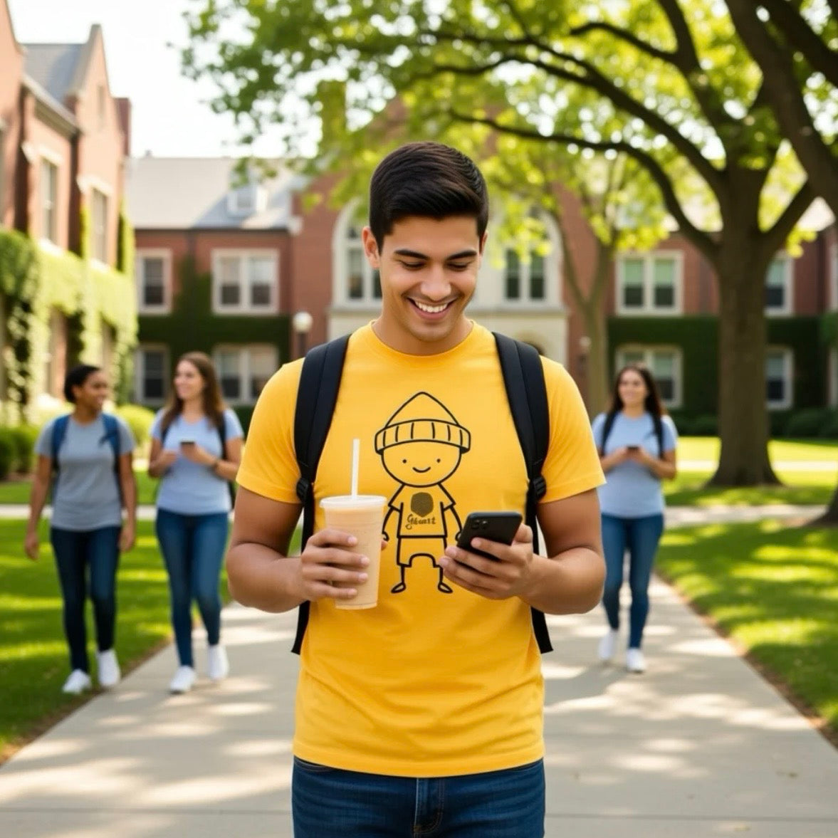 Get Use 2 It (Kool Kid) T-shirt Yellow