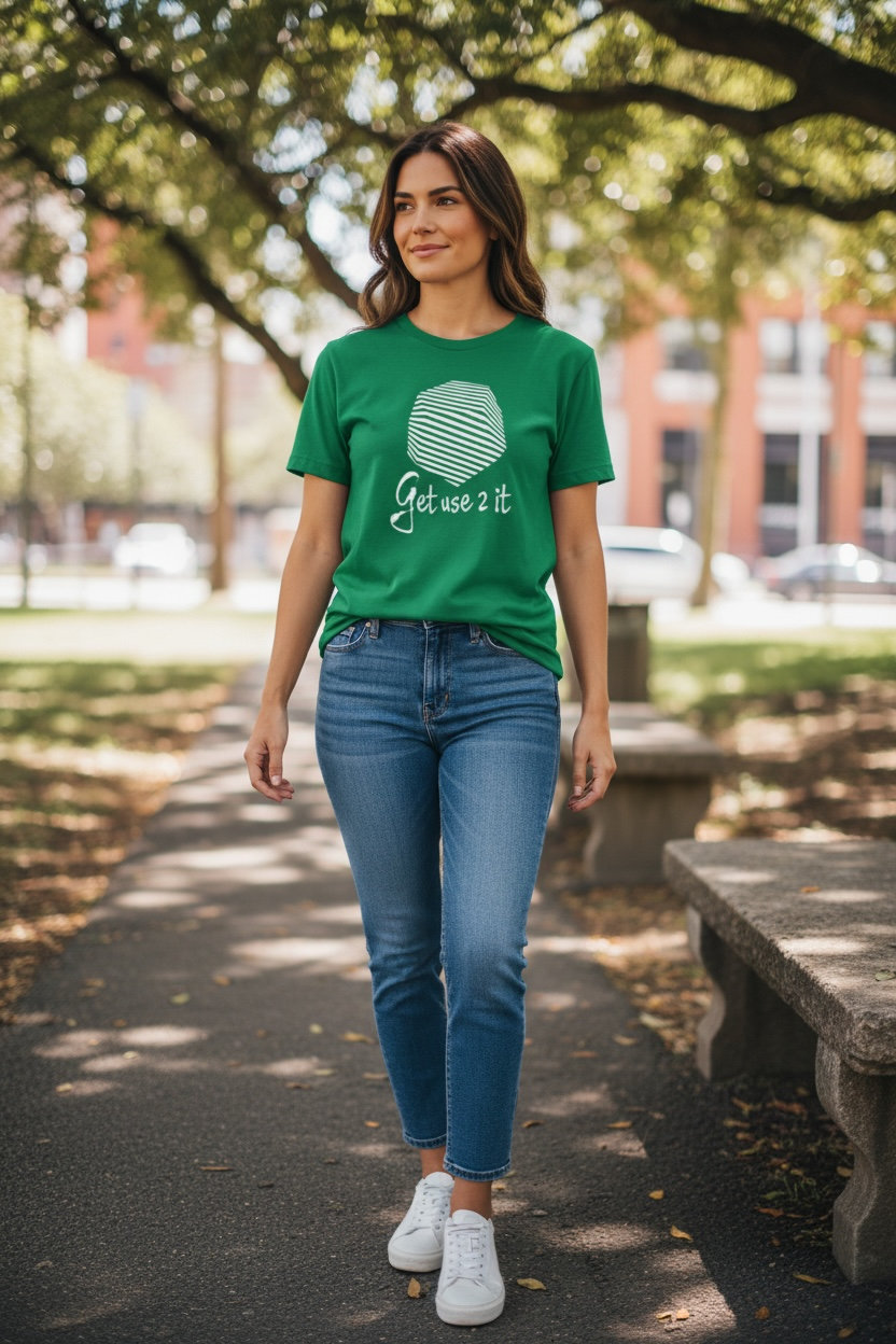 Get Use 2 It Logo T-shirt (Green)