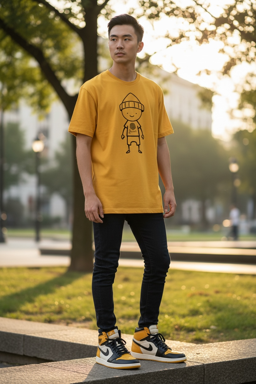 Get Use 2 It (Kool Kid) T-shirt Yellow