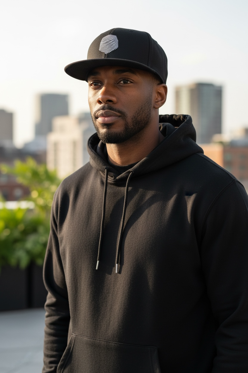 GU2I (Get Use 2 It) Logo SnapBack (Black)