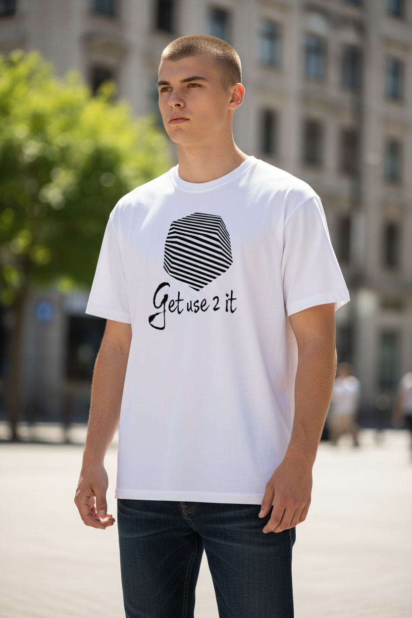 Get Use 2 It Logo T-shirt (Red/White)