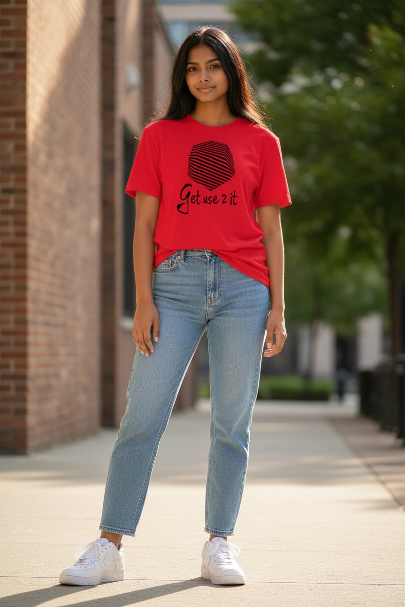 Get Use 2 It Logo T-shirt (Red/Black)