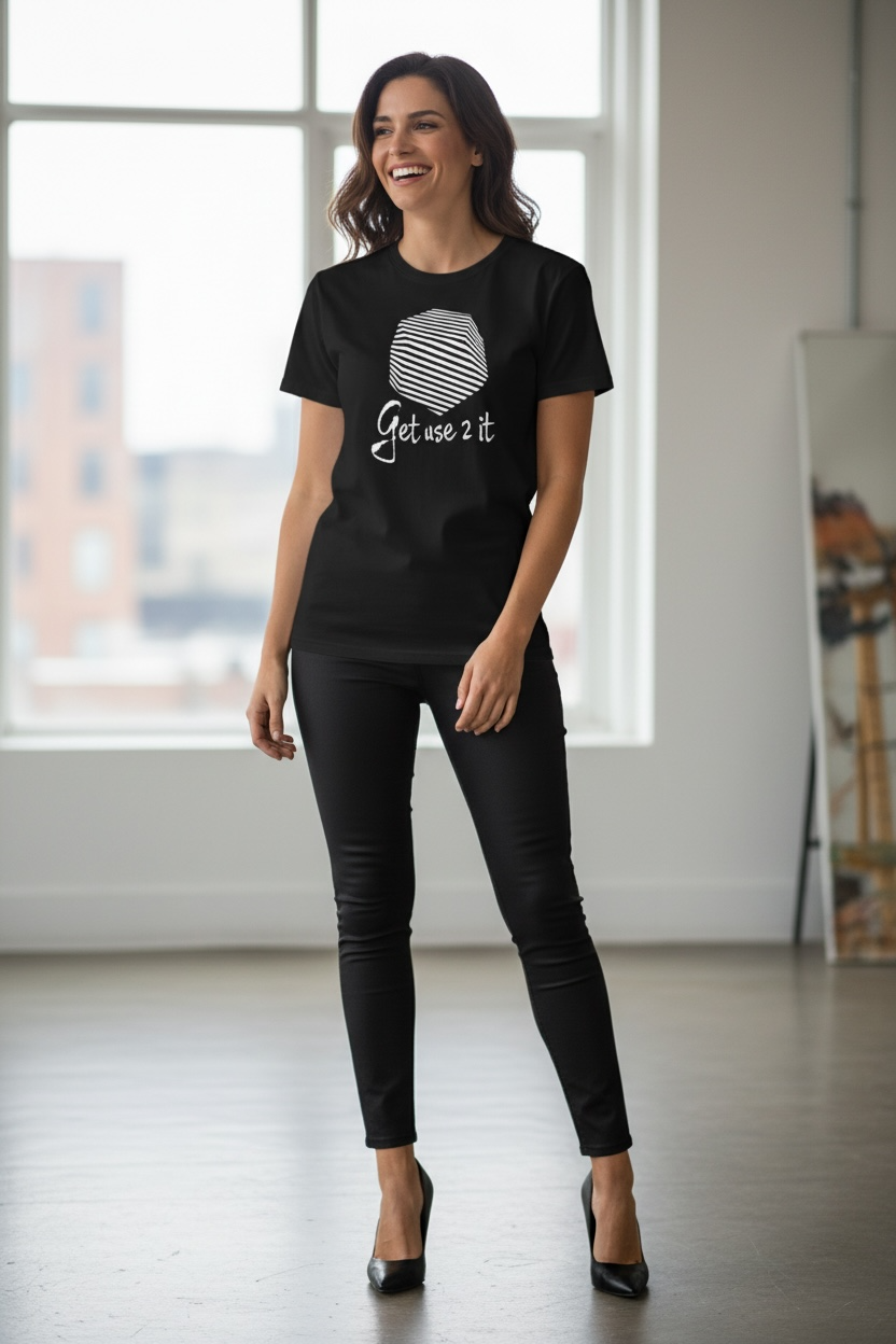Get Use 2 It Logo T-shirt (Black)