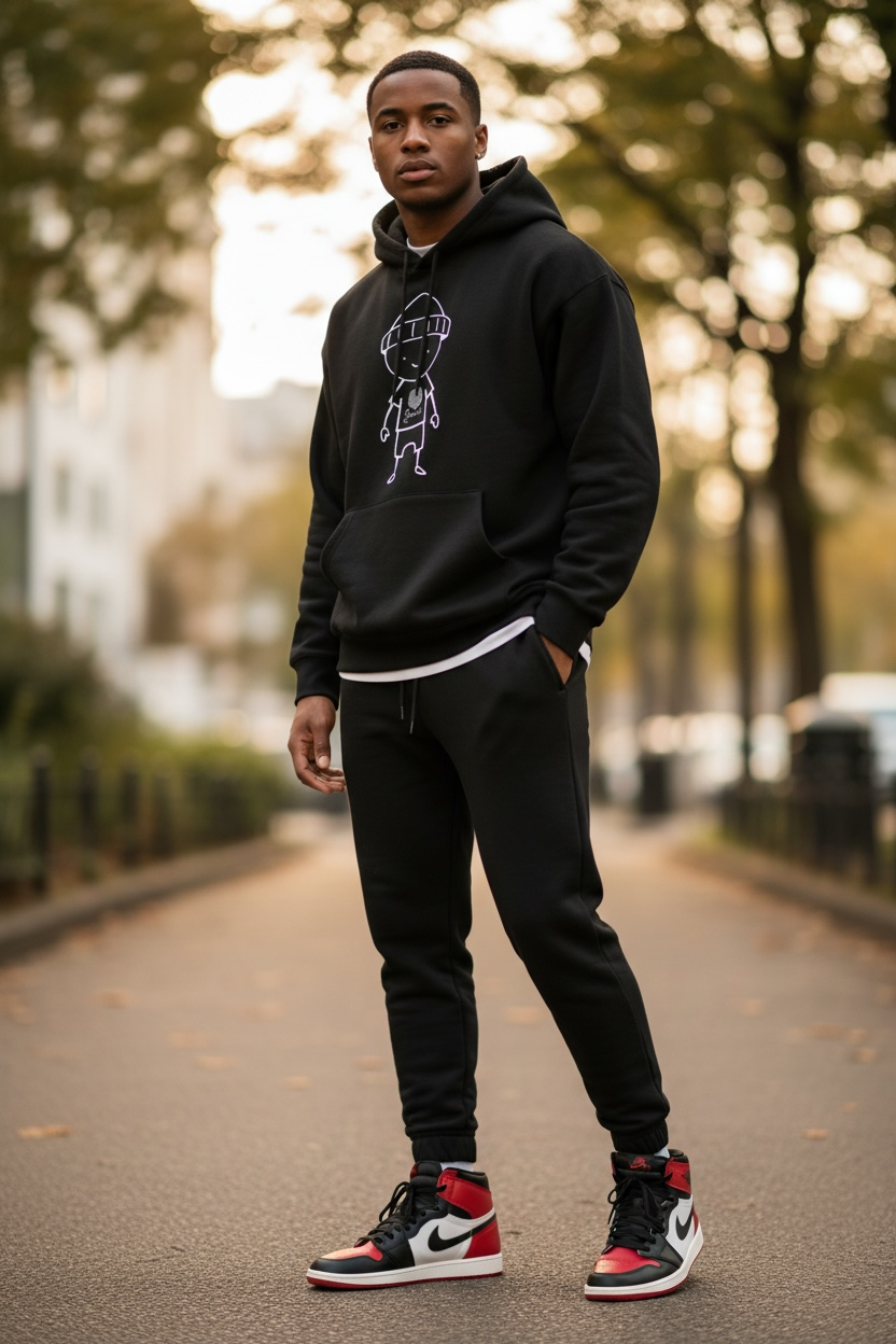Get Use 2 It (Kool Kid) Hoodie Black