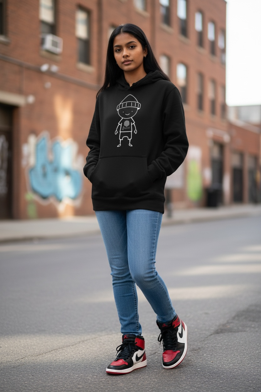 Get Use 2 It (Kool Kid) Hoodie Black