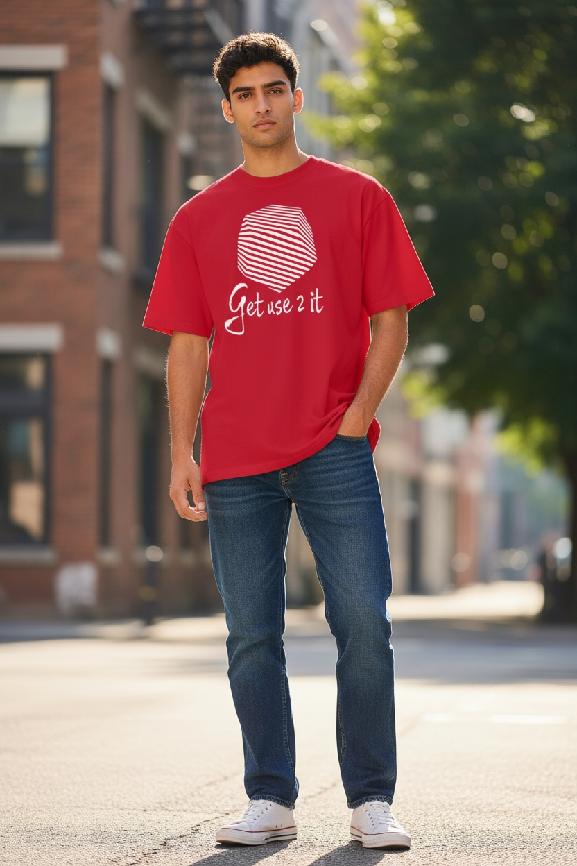 Get Use 2 It Logo T-shirt (Red/White)