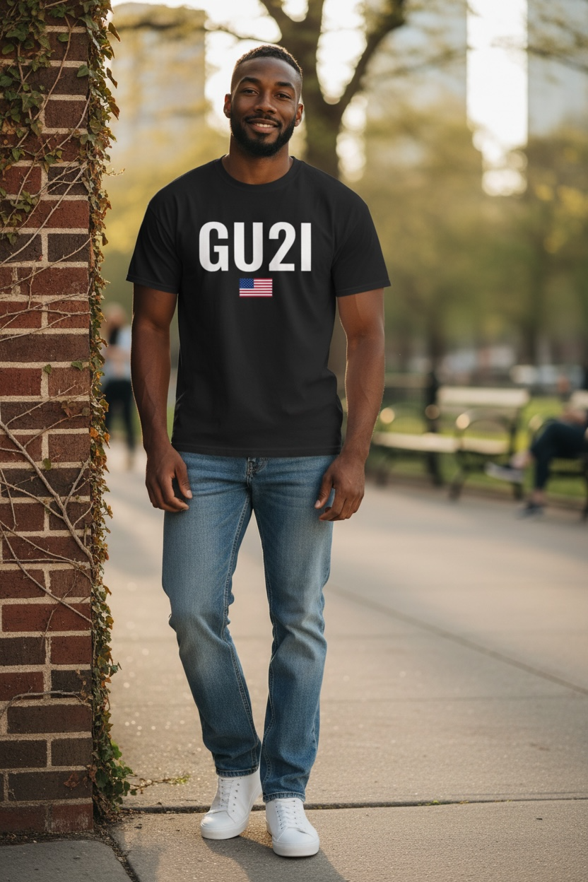 Get Use 2 It American Classic Earth Tone T-shirt (Black)