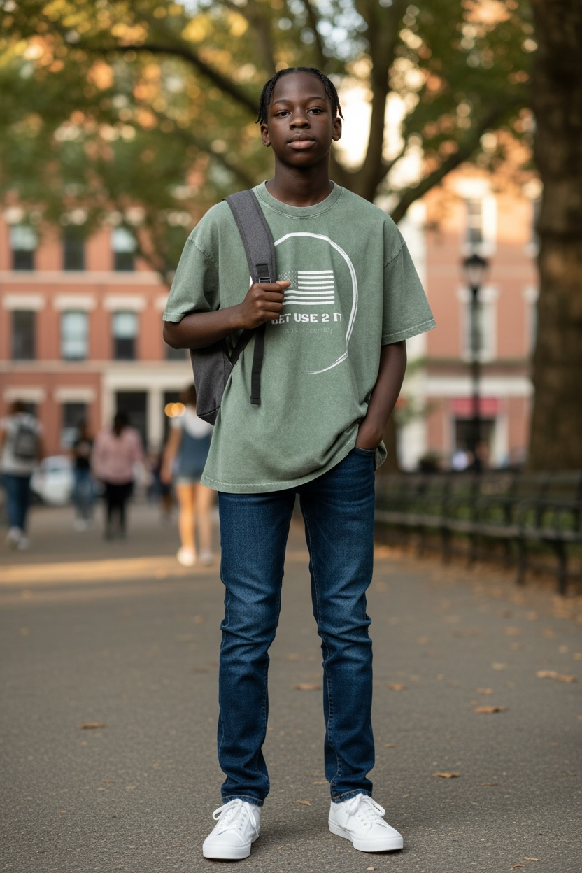 Get Use 2 It Snow Washed Oversized Identity T-shirt Green