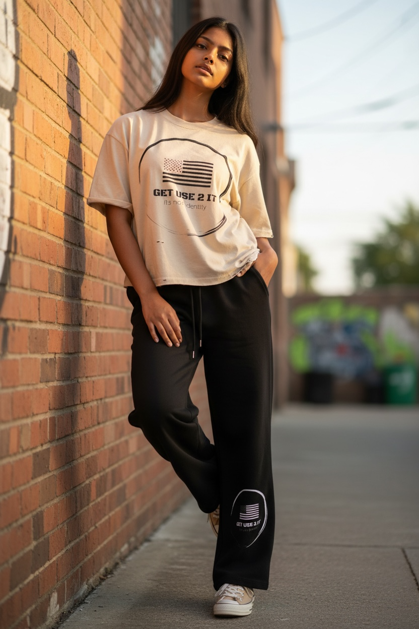 (Identity) Frayed Boxy Tee