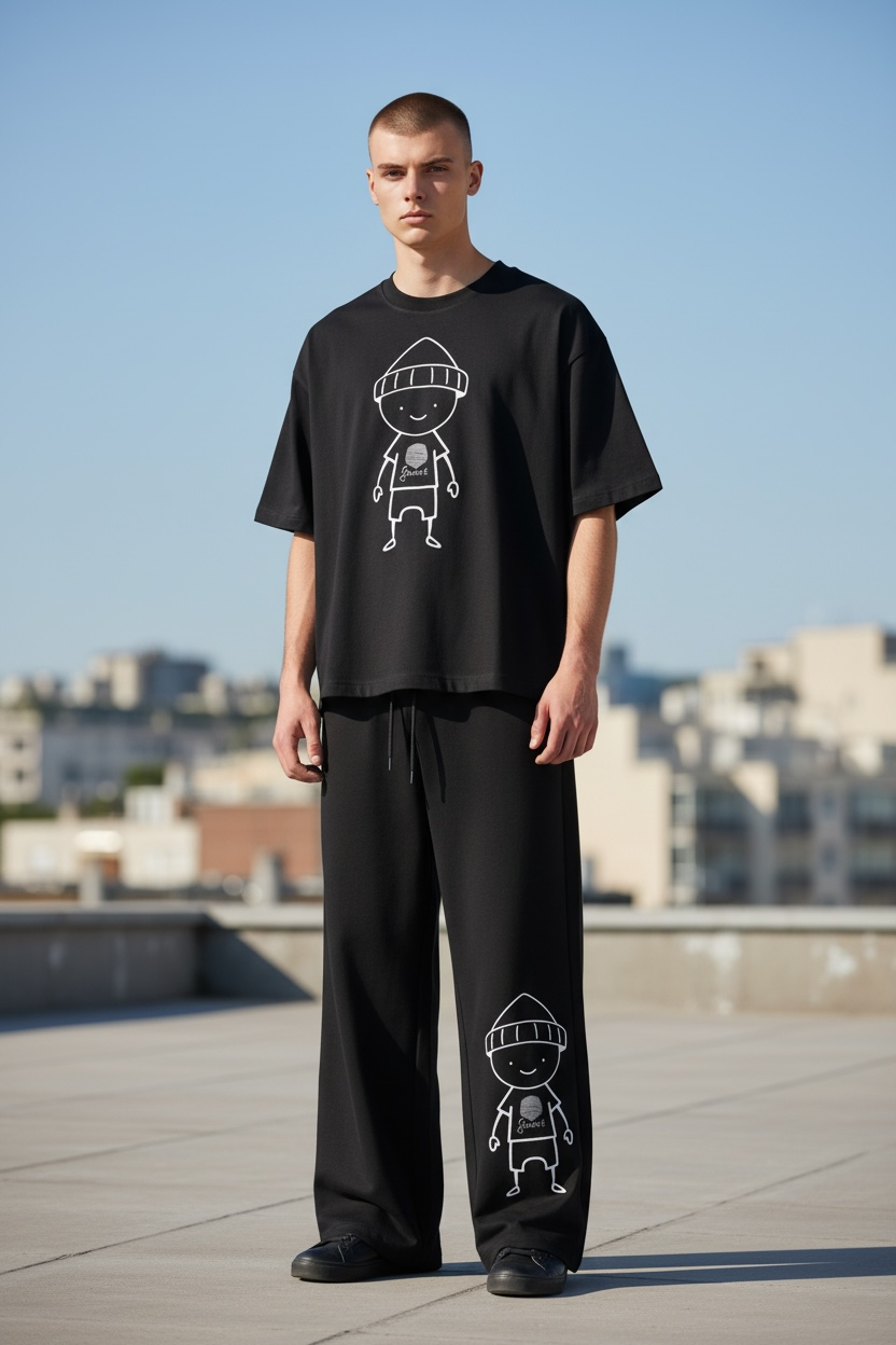 (Kool Kid) Loose Boxy Tee