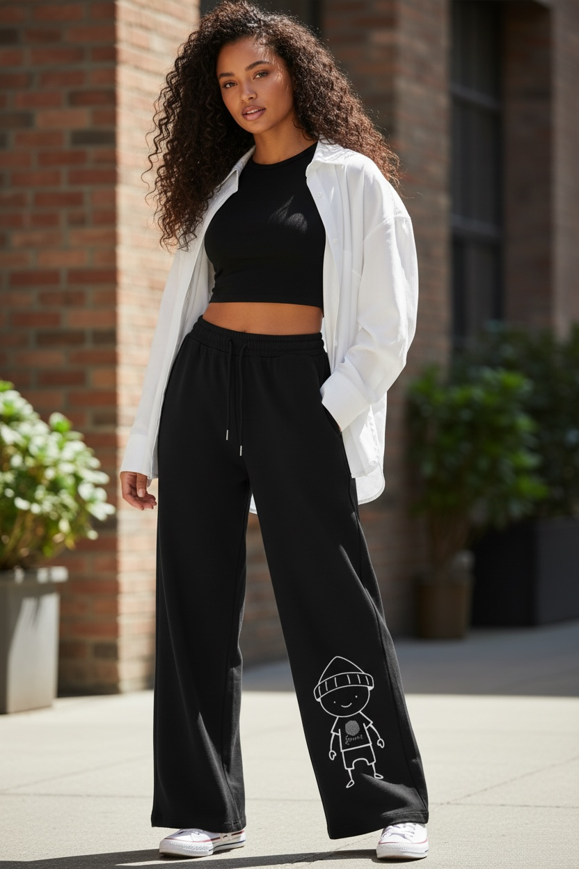 'Kool Kid' Straight-Leg Sweatpants