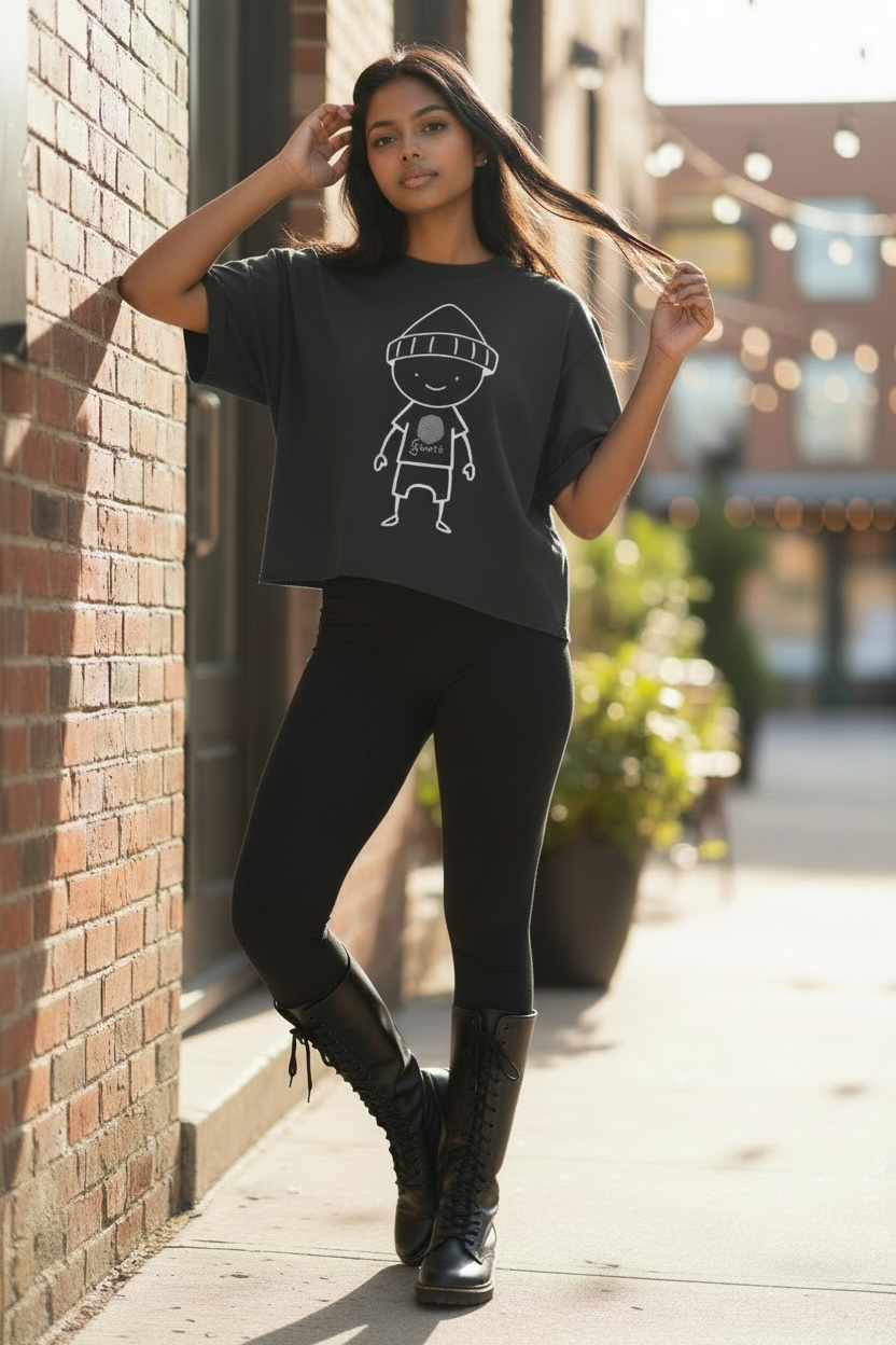 (Kool Kid) Loose Boxy Tee